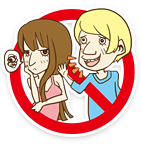 All things that  will make the girl un happy.